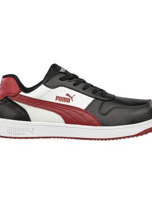 Chaussures de sécurité basses Frontcourt Puma Safety vue de cote droit noir